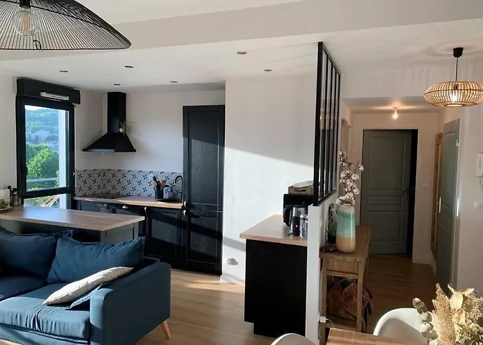 Lägenhet Terrasse + Parking Rouen